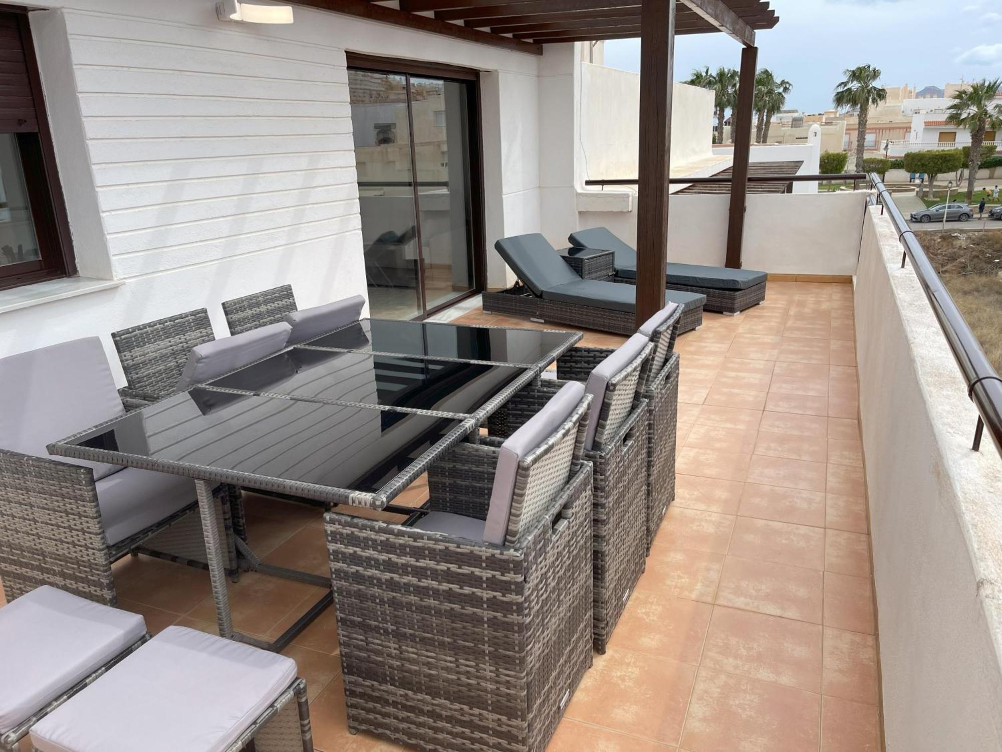 Apartament Atico Carboneras Con Fantastica Terraza Zewnętrze zdjęcie